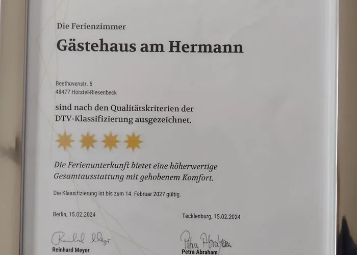 Gaestehaus Am Hermann 3* Hörstel